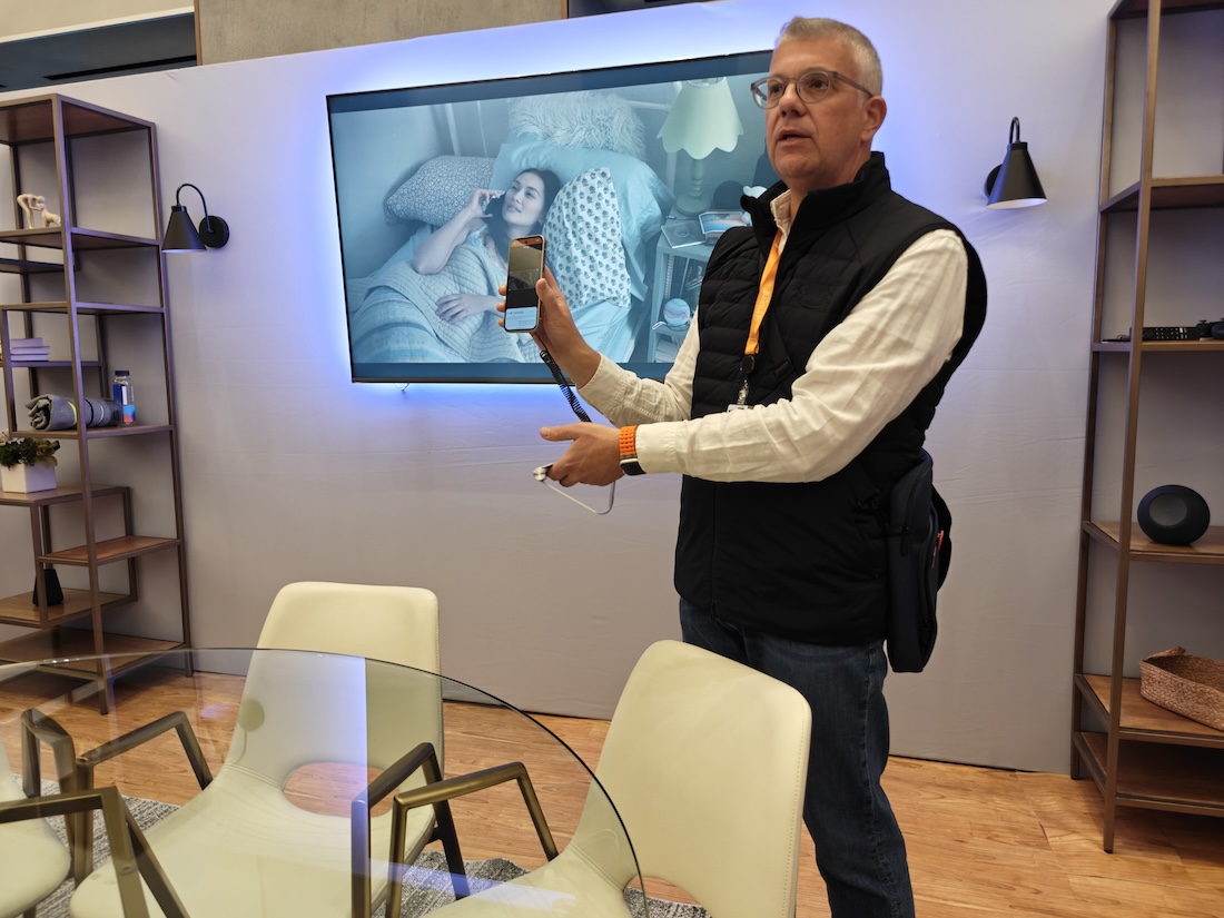 Démonstration de la fonctionnalité de magasinage intégrée à Prime Video dans le cadre du AWS re:Invent 2025