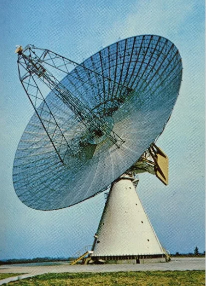 Antenne Satellite Syncom III utilisée pour la diffusion des Jeux Olympiques de Tokyo en 1964